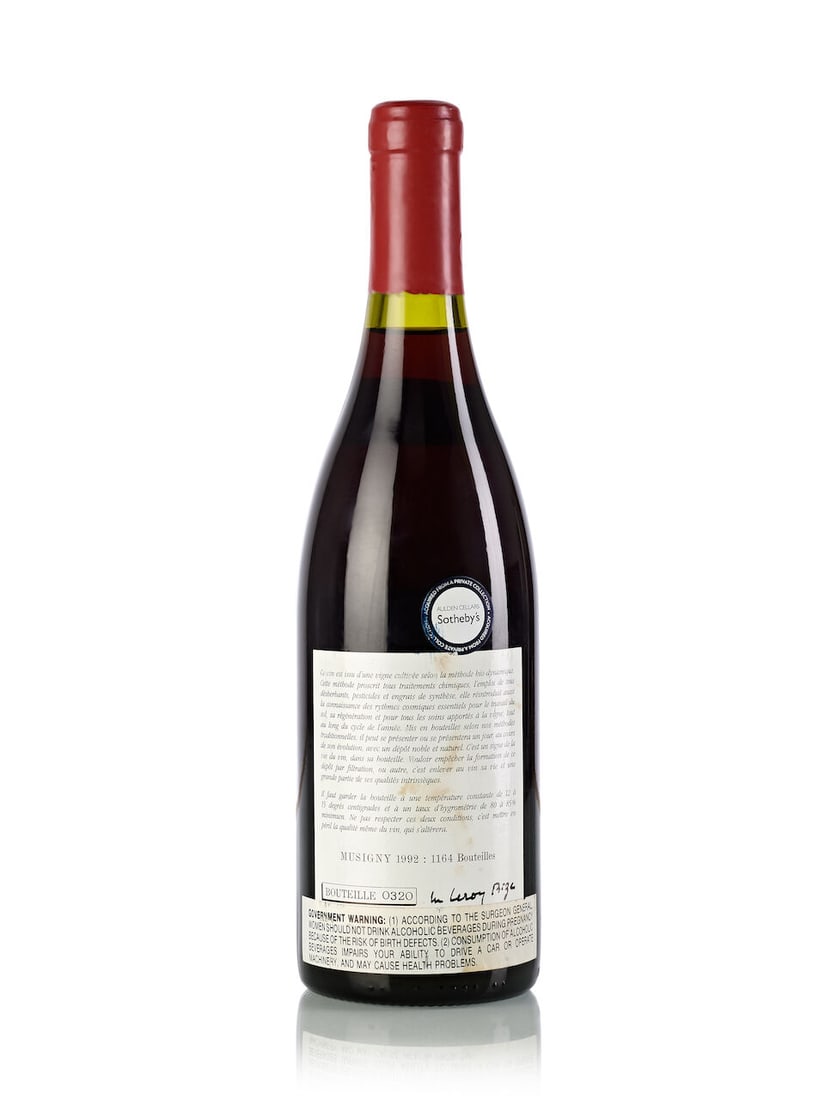 Domaine Leroy Musigny, 1992 (1x 750ml) - 2
