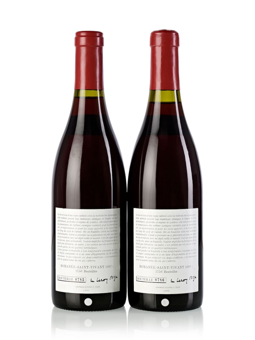 Domaine Leroy Romanée St. Vivant, 1997 (2x 750ml) - 2