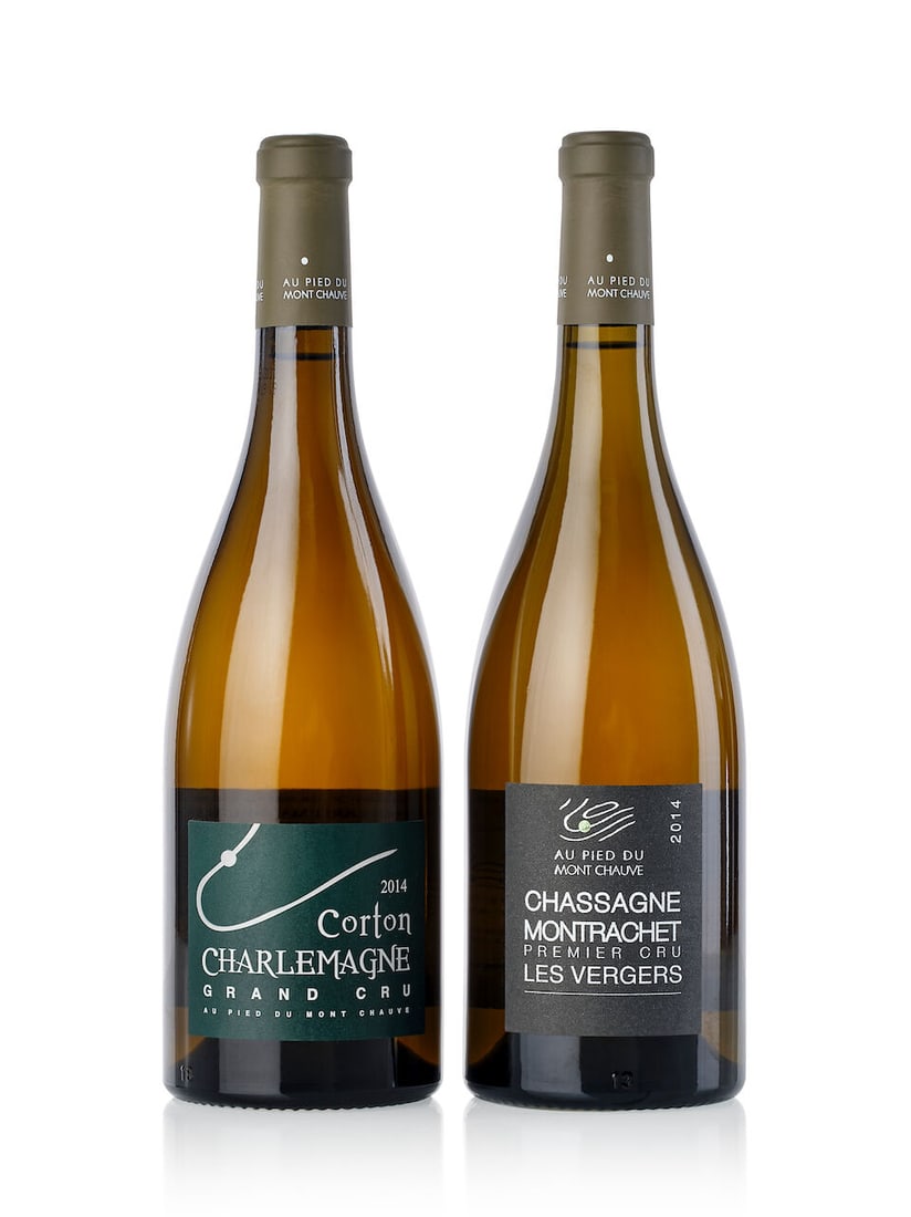 Au Pied du Mont Chauve Chassagne Montrachet Les Vergers, 2014 (1x 750ml) Au Pied du Mont Chauve ...: Au Pied du Mont Chauve Chassagne Montrachet Les Vergers, 2014 (1x 750ml) Region: Burgundy Au Pied du Mont Chauve Corton Charlemagne, 2014 (1x 750ml) Region: Burgundy For further information on this