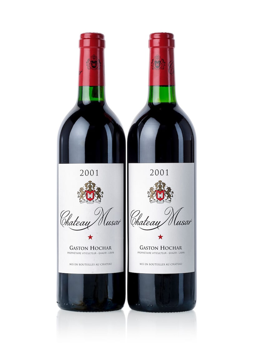 Château Musar Red, 2001 (6x 750ml): Château Musar Red, 2001 (6x 750ml) Region: Lebannon Cork: 1x slightly protruded Packaging: oc6 Lot to be sold without reserve. For further information on this lot please visit Bonhams.com For fur