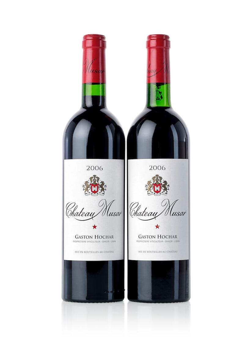 Château Musar Red, 2006 (6x 750ml): Château Musar Red, 2006 (6x 750ml) Region: Lebannon Packaging: oc6 Lot to be sold without reserve. For further information on this lot please visit Bonhams.com For further information about this