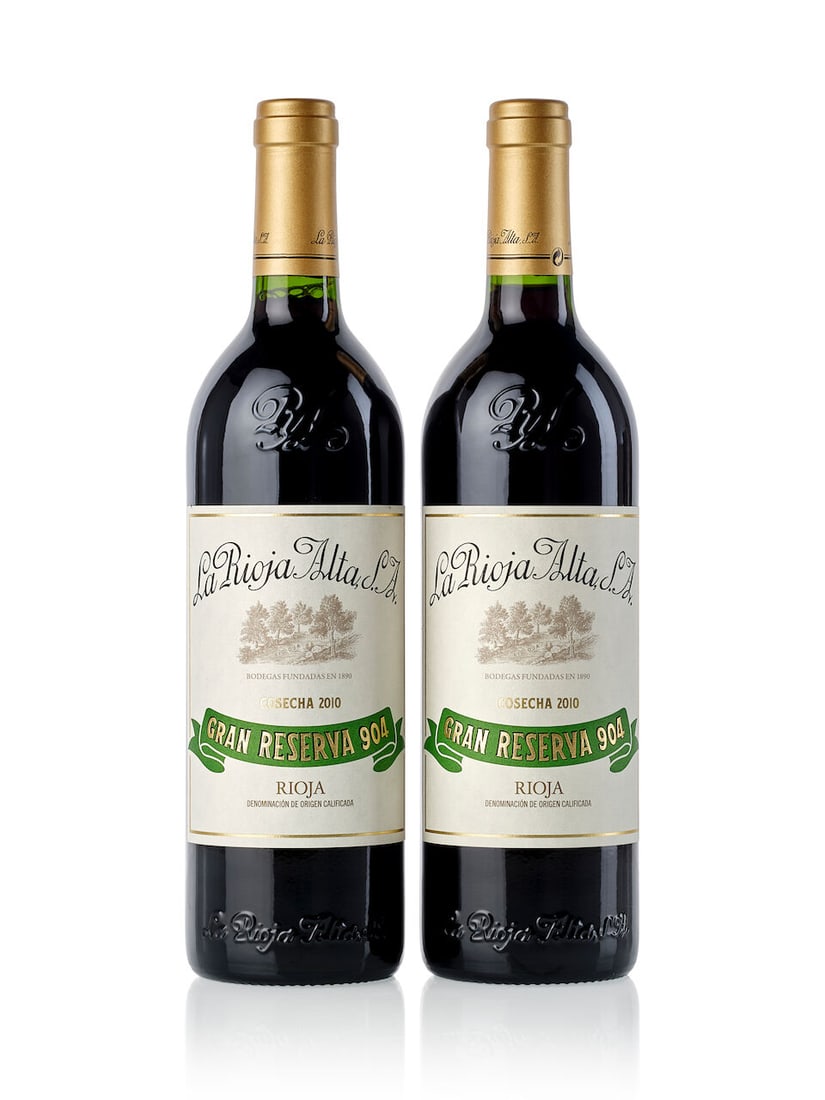 La Rioja Alta Gran Reserva 904, 2010 (6x 750ml): La Rioja Alta Gran Reserva 904, 2010 (6x 750ml) Region: Spain Packaging: oc6 Lot to be sold without reserve. For further information on this lot please visit Bonhams.com For further information