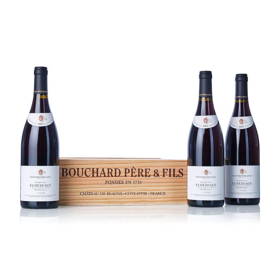 Domaine Bouchard Père & Fils Echézeaux En Orveaux, 2021 (12x 750ml): Domaine Bouchard Père & Fils Echézeaux En Orveaux, 2021 (12x 750ml) Region: Burgundy Packaging: 4owc3 For further information on this lot please visit Bonhams.com For further information abo