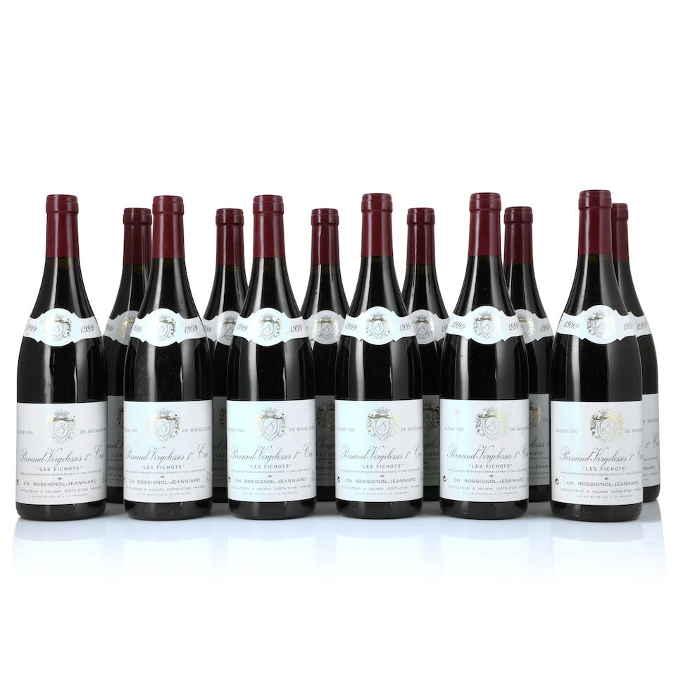 Rossignol-Jeanniard, Pernand-Vergelesses 1er Cru Les Fichots, 1999 (12 x 750ml) (1 of 2)