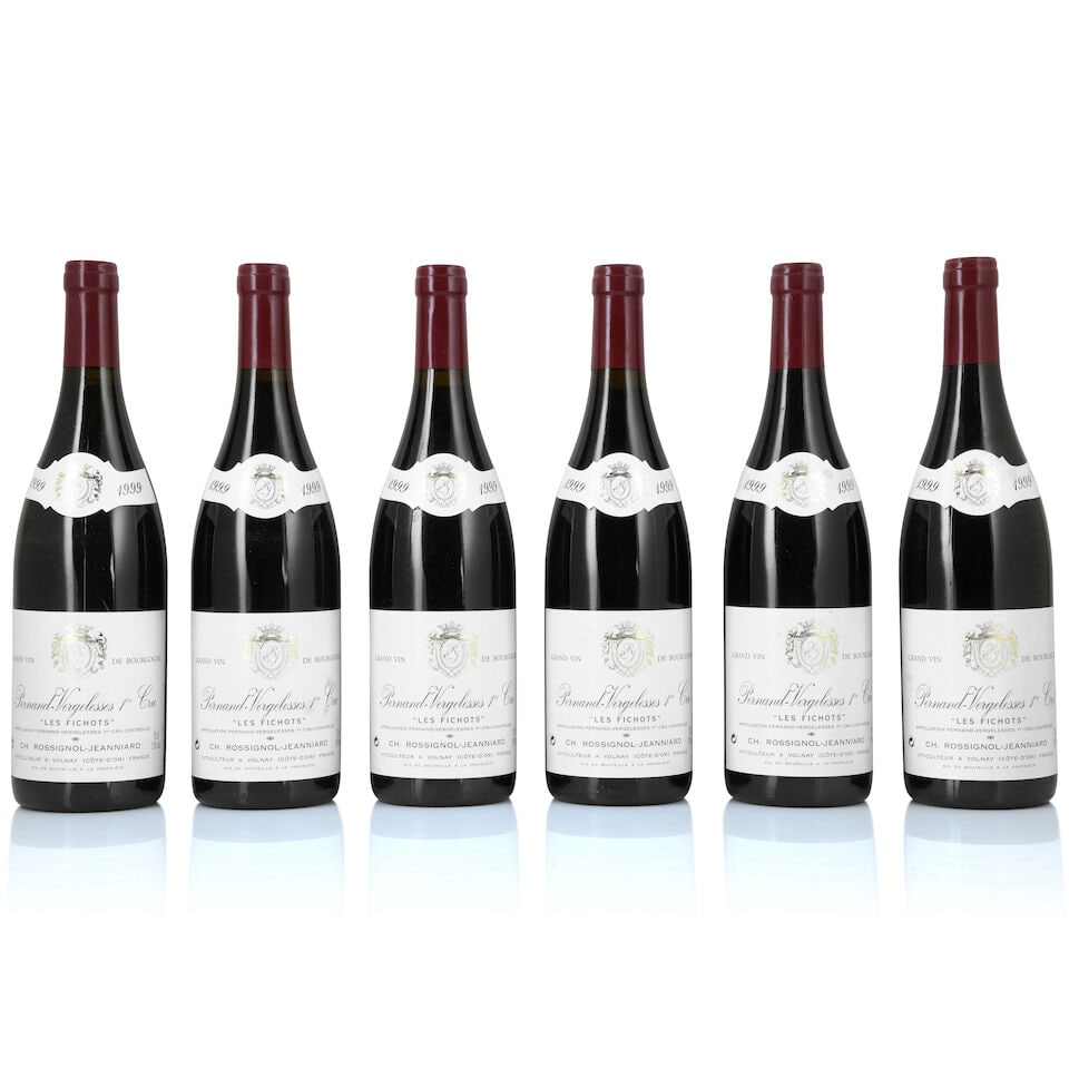 Rossignol-Jeanniard, Pernand-Vergelesses 1er Cru Les Fichots, 1999 (12 x 750ml) - 2
