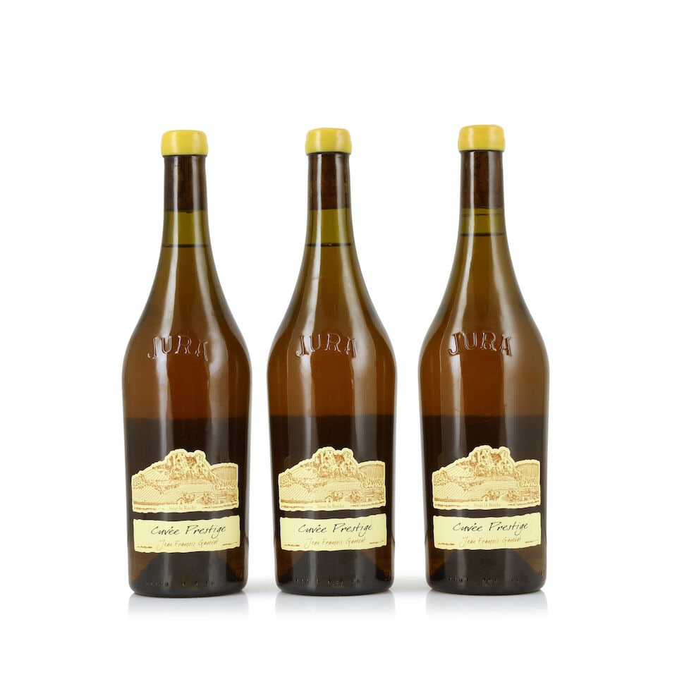 Anne et Jean-François Ganevat, Cuvée Prestige Savagnin, 2006 (3 x 750ml): Anne et Jean-François Ganevat, Cuvée Prestige Savagnin, 2006 (3 x 750ml) Region: France For further information on this lot please visit Bonhams.com For further information about this lot pl