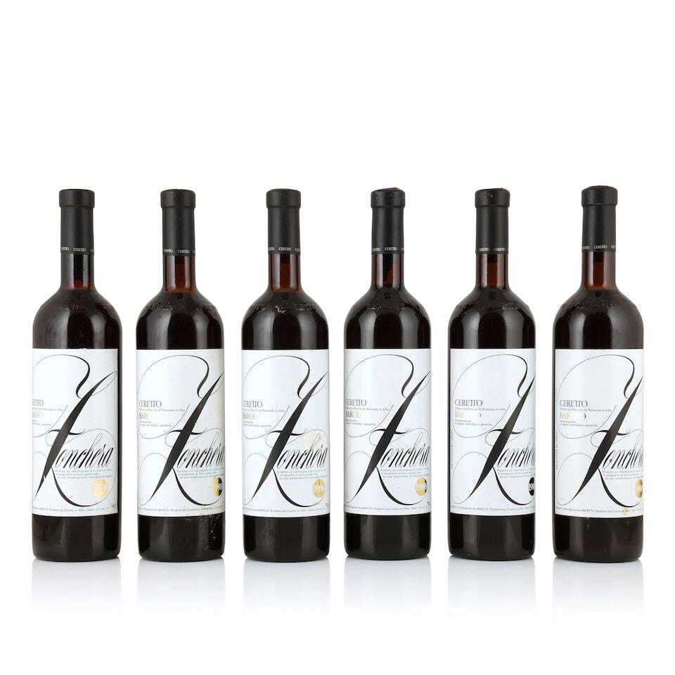 Ceretto, Barolo Zonchera, 1988 (11 x 750ml) Ceretto, Barolo Vigneto Zonchetta Brunate, 1968 (1 ... - 2