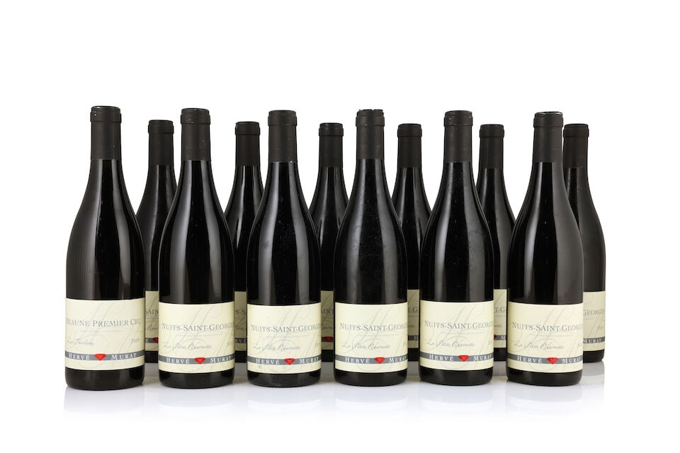 Hervé Murat, Beaune 1er Cru Tuvilains, 2009 (1 x 750ml) Hervé Murat, Nuits-St-Georges... - 2