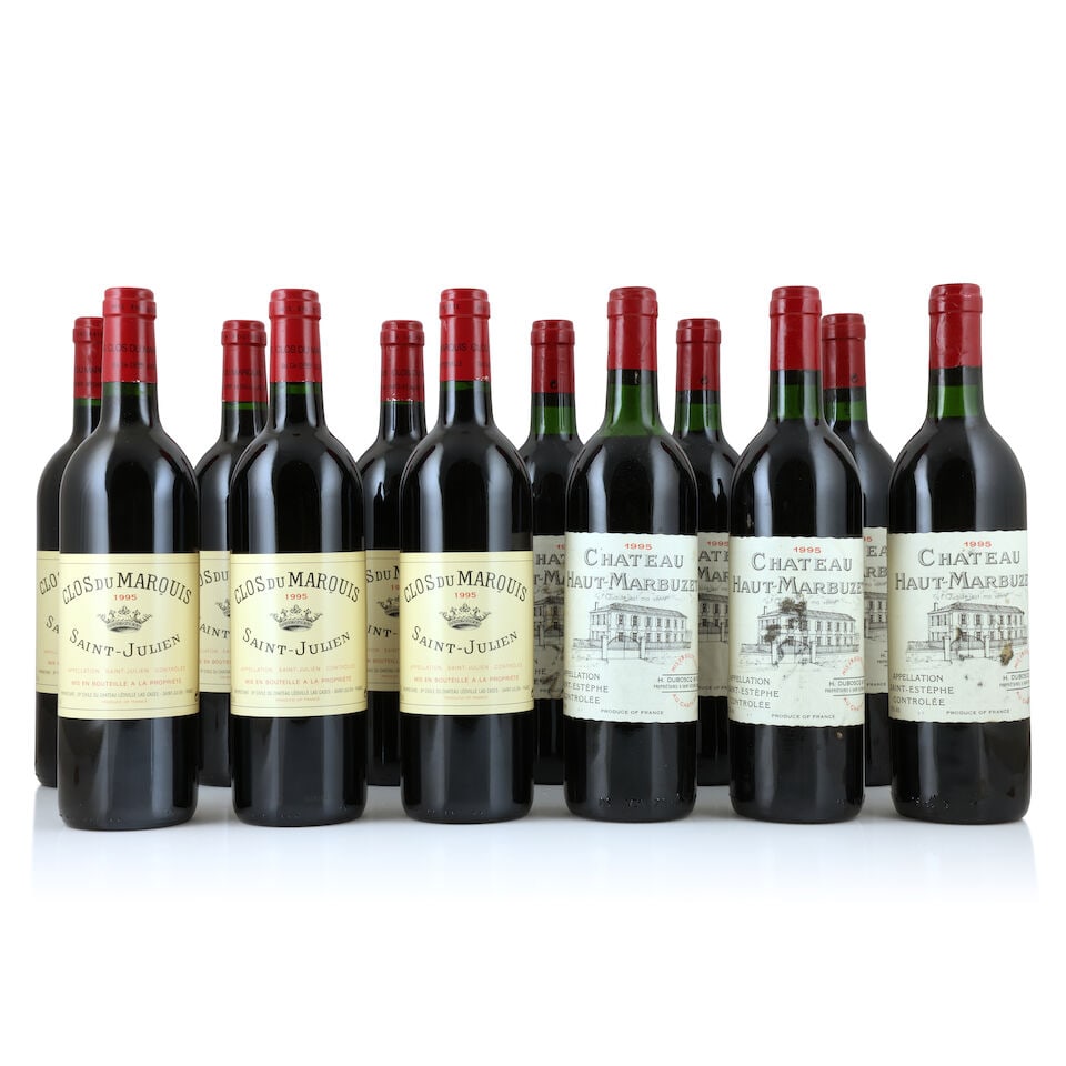 Clos de Marquis, 1995 (12 x 750ml) Château Haut-Marbuzet, 1995 (12 x 750ml) (1 of 1)
