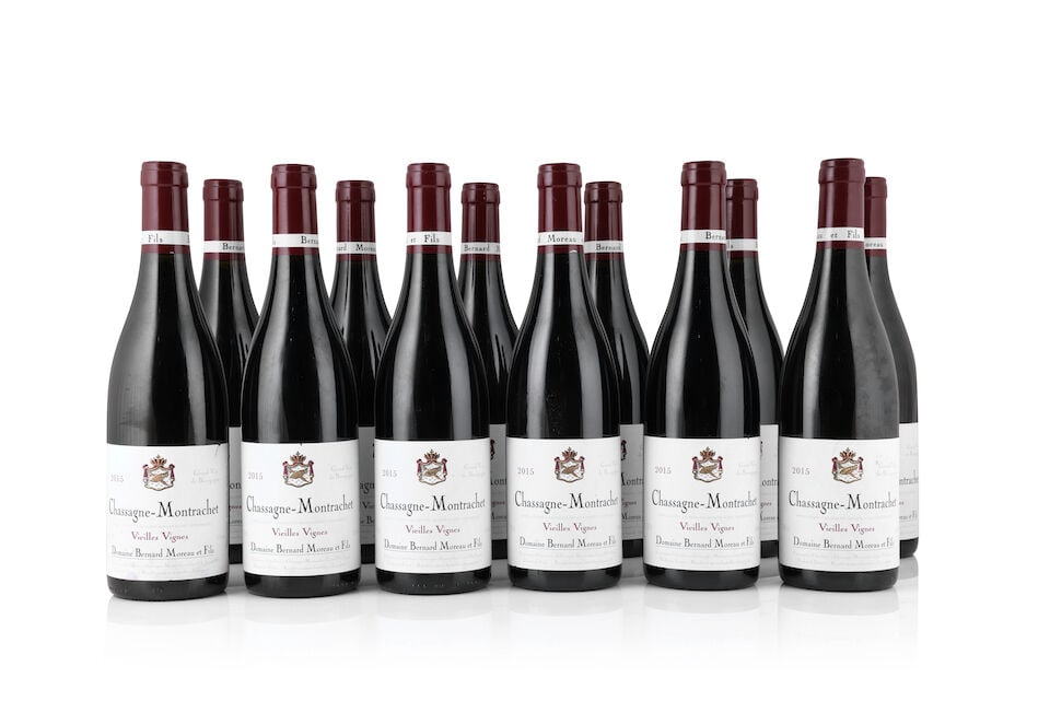Bernard Moreau et Fils, Chassagne-Montrachet Rouge Vieilles Vignes, 2015 (12 x 750ml) - 2