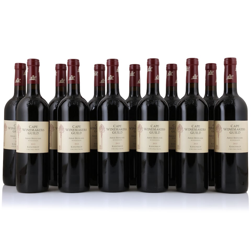 Kanonkop, Paul Sauer, CWG Auction, 2013 (12 x 750ml): Kanonkop, Paul Sauer, CWG Auction, 2013 (12 x 750ml) Region: South Africa Lot to be sold without reserve. For further information on this lot please visit Bonhams.com For further information about thi