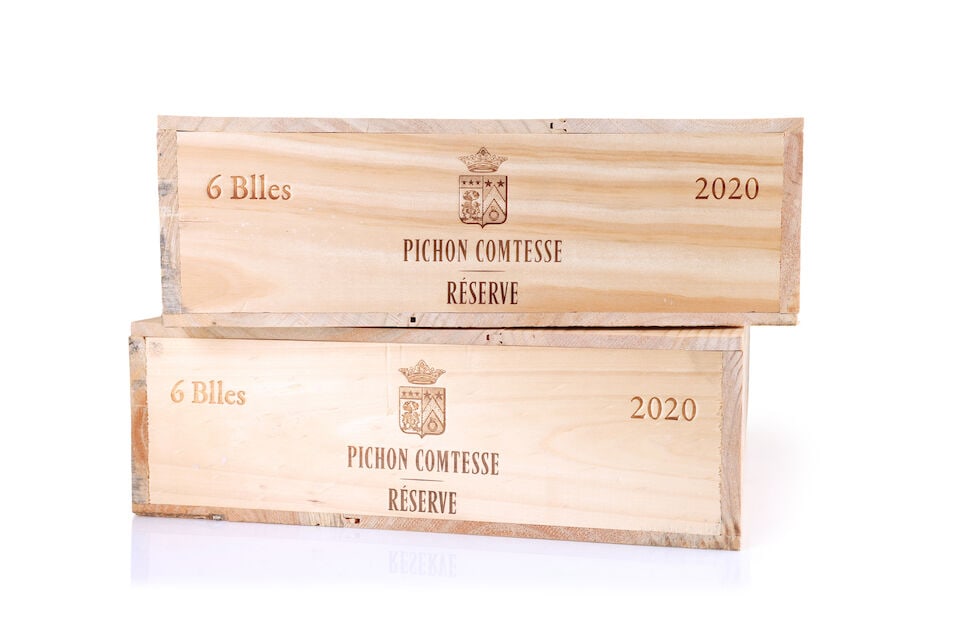 Pichon Comtesse Réserve, 2020 (30 x 750ml) - 2