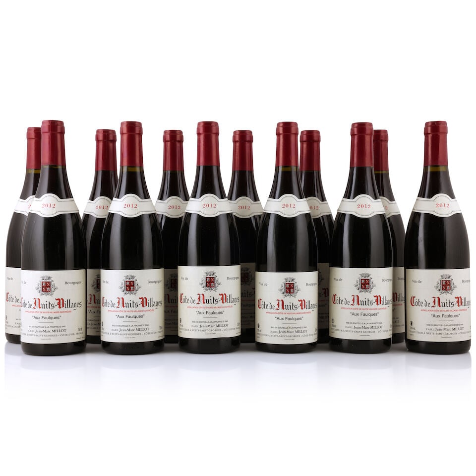 Jean-Marc Millot, Cotes de Nuits Villages Aux Faulques, 2012 (23 x 750ml) - 2