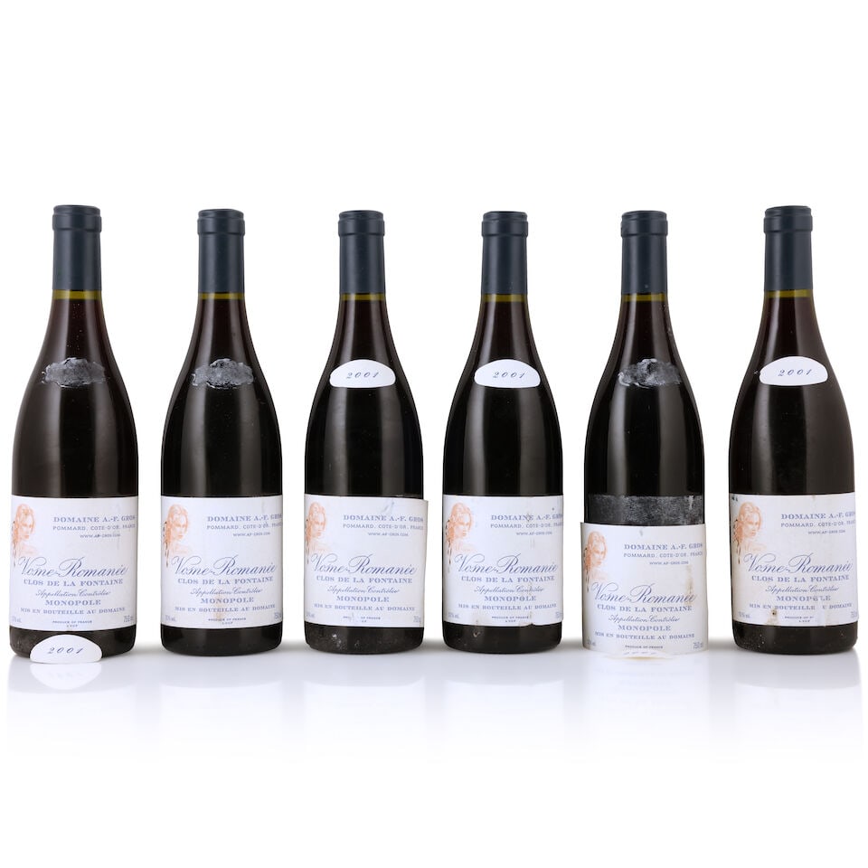 Domaine A.F. Gros, Vosne-Romanée Clos de la Fontaine, 2001 (11 x 750ml) - 2