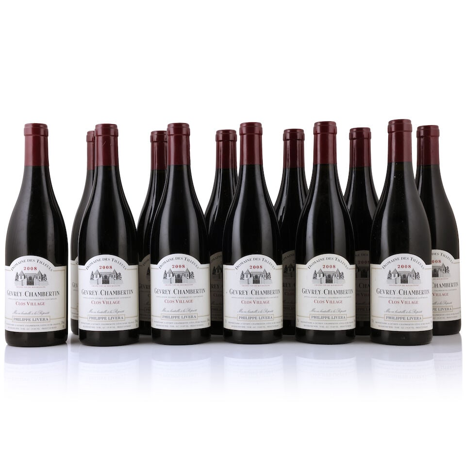 Philppe Livera Domaine des Tilleuls, Gevrey-Chambertin Clos Village, 2008 (12 x 750ml) (1 of 2)