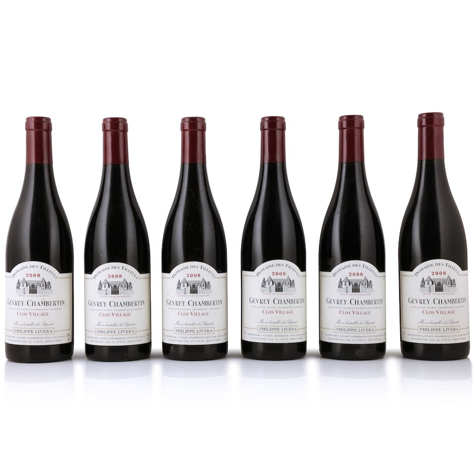 Philppe Livera Domaine des Tilleuls, Gevrey-Chambertin Clos Village, 2008 (12 x 750ml) - 2