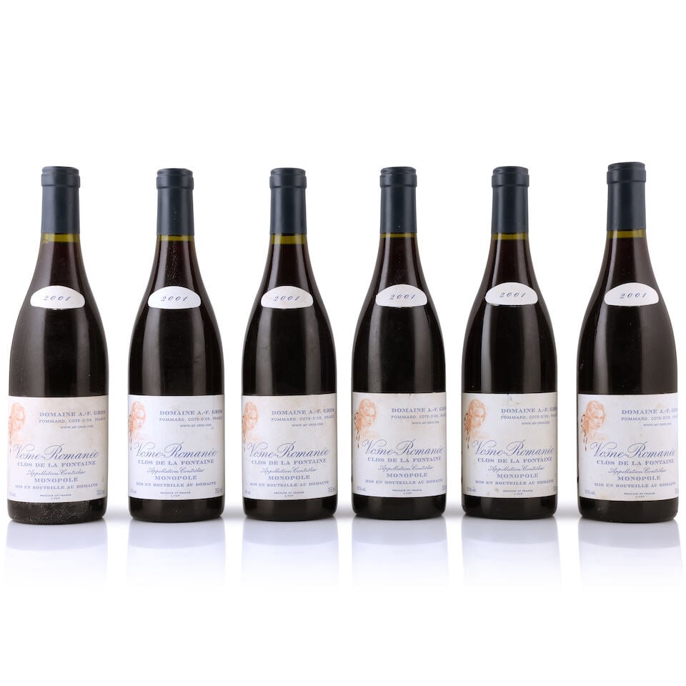 Domaine A.F. Gros, Vosne-Romanée Clos de la Fontaine, 2001 (18 x 750ml) - 2