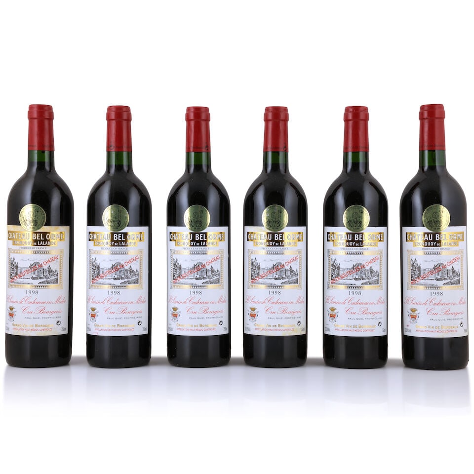 Château Bel Orme Tronquoy de Lalande, 1998 (24 x 750ml) - 2