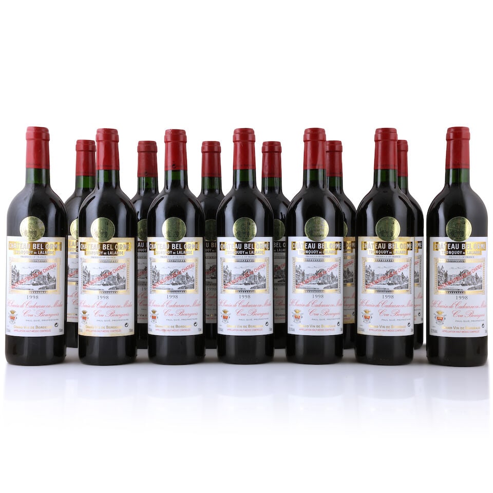Château Bel Orme Tronquoy de Lalande, 1998 (28 x 750ml) - 2