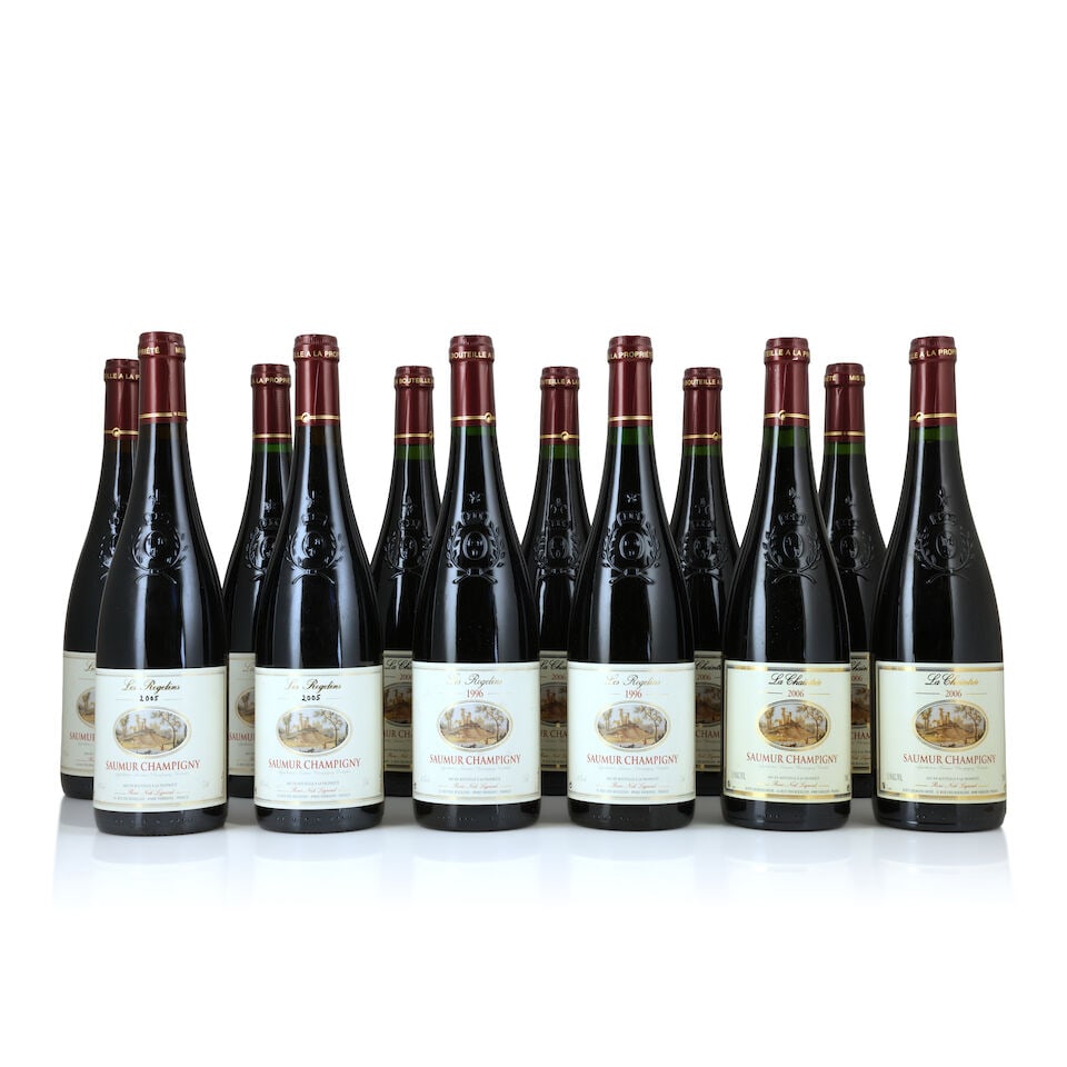 René Noël Legrand, Saumur-Champigny Les Rogelins, 1996 (3 x 750ml) René Noë... - 2