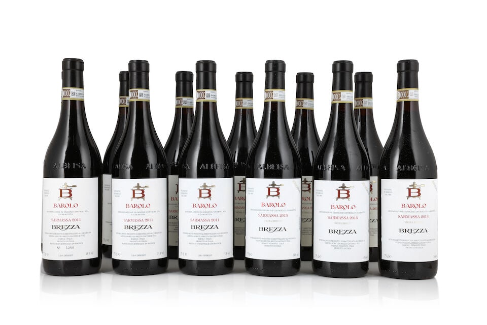 Brezza, Barolo Sarmassa, 2011 (6 x 750ml) Brezza, Barolo Riserva, Sarmassa, Vigna Bricco, 2013 (... - 2