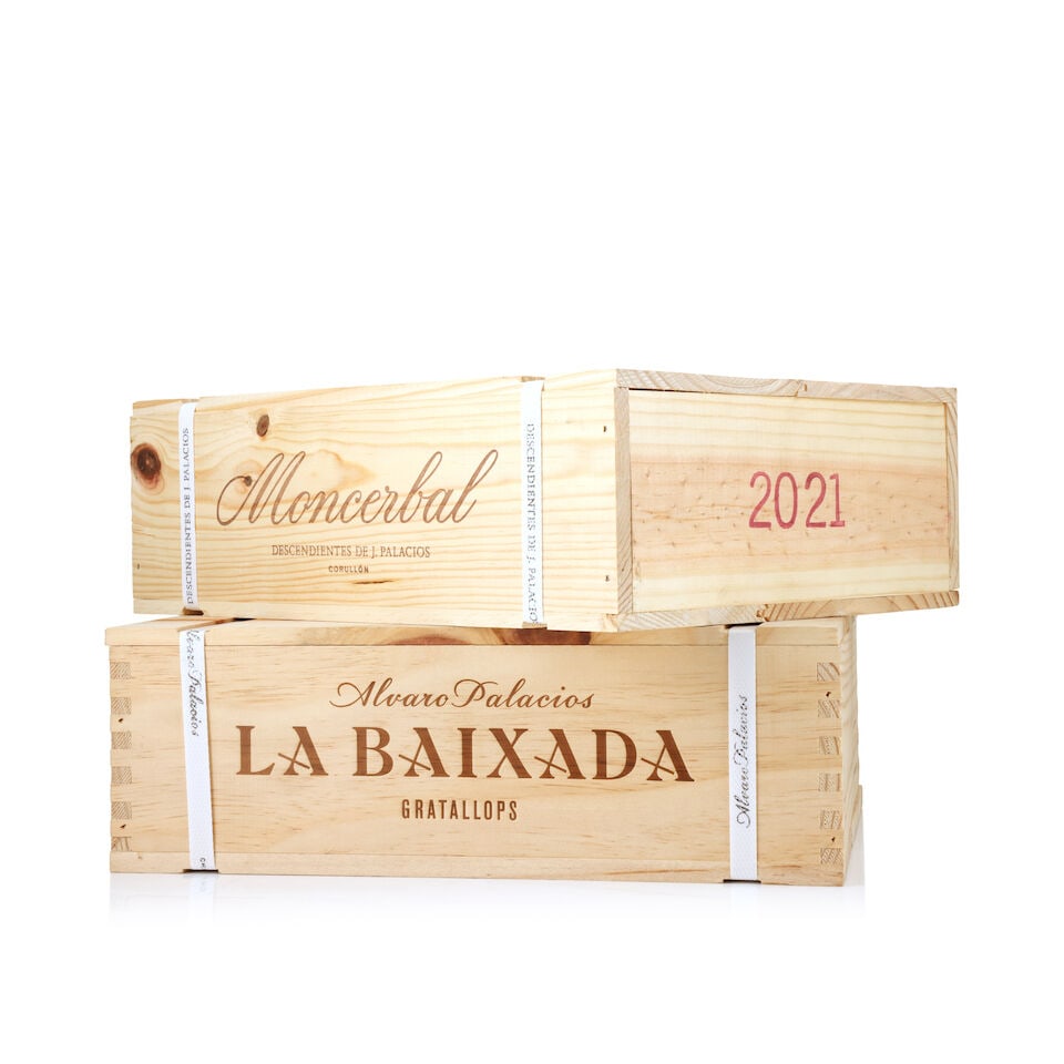 Alvaro Palacios, La Baixada, 2021 (3 x 750ml) Descendientes de J. Palacios, Moncerbal, 2021 (3 x... - 2