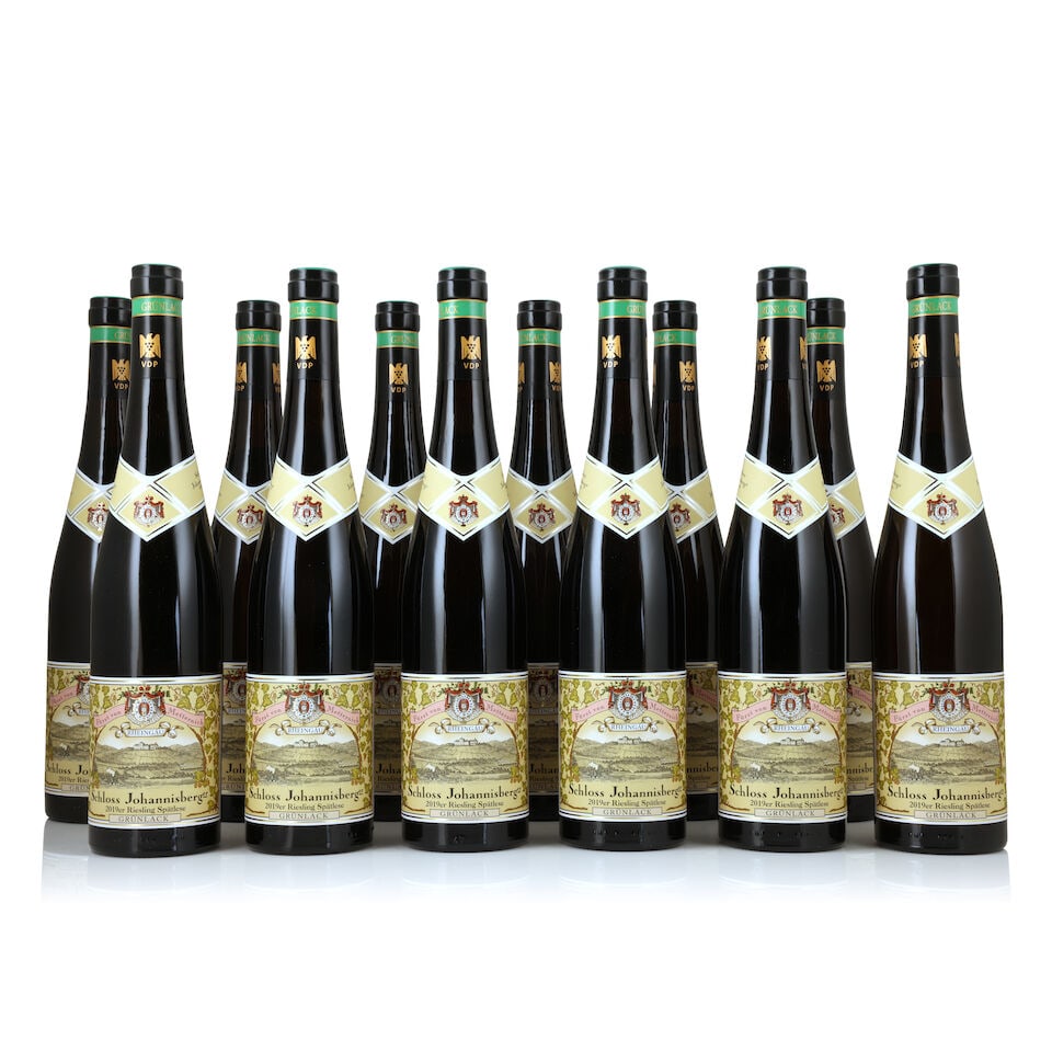 Schloss Johannisberg, Grünlack Riesling Spätlese, 2019 (18 x 750ml) - 2