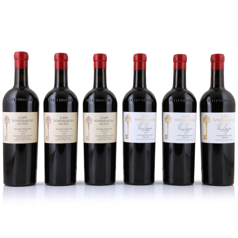 Strydom Family Wines, The Game Changer Cabernert-Franc/Merlot, CWG, 2015 (6 x 750ml) Strydom Fa... (1 of 1)