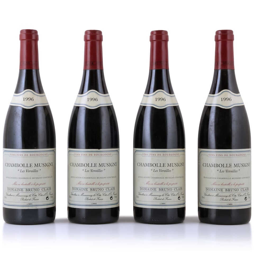 Domaine Bruno Clair, Chambolle-Musigny Les Veroilles, 1996 (8 x 750ml) - 2