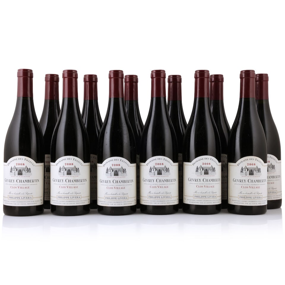 Philppe Livera Domaine des Tilleuls, Gevrey-Chambertin Clos Village, 2008 (24 x 750ml) - 2