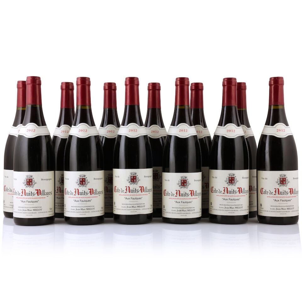 Jean-Marc Millot, Cotes de Nuits Villages Aux Faulques, 2012 (23 x 750ml) - 2