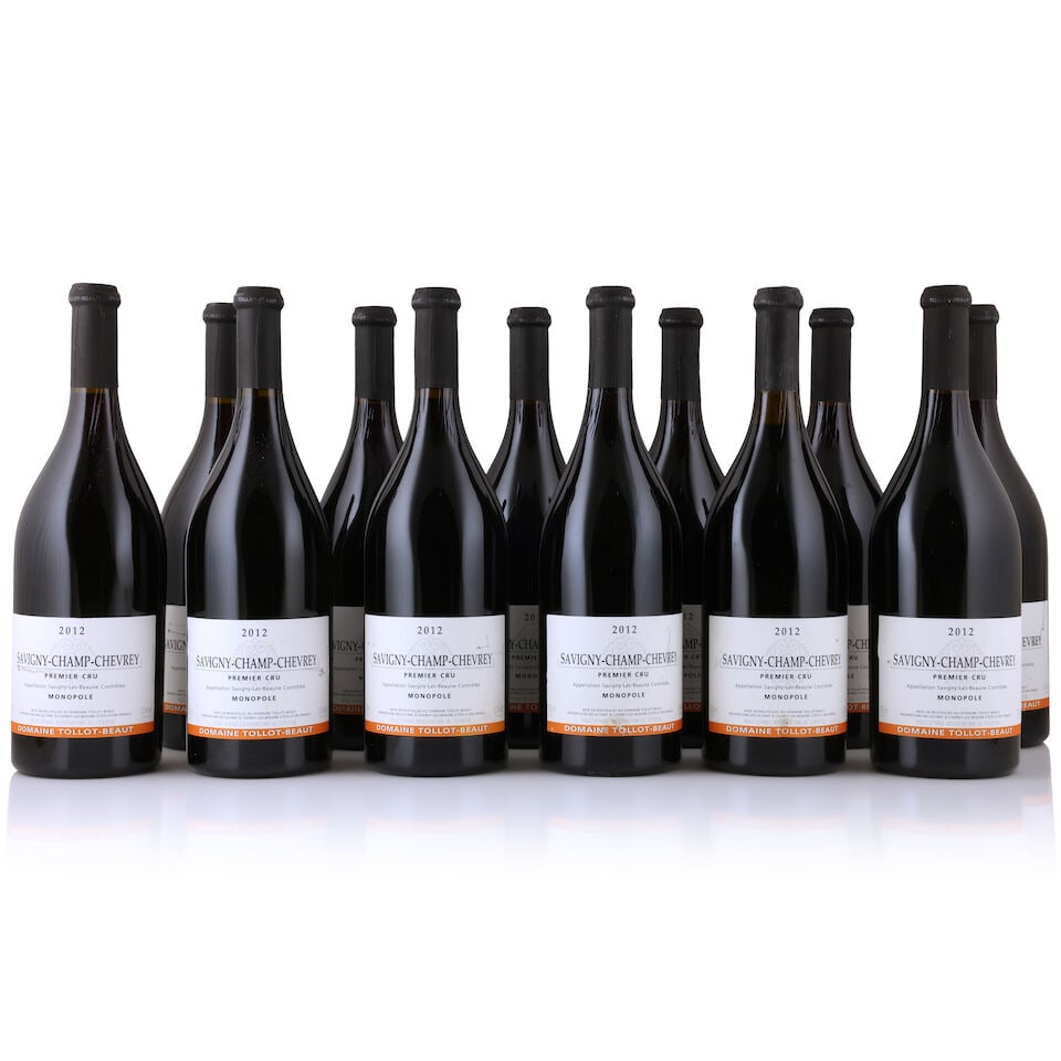 Domaine Tollot-Beaut, Savigny-lès-Beaune 1er Cru Champ-Chevrey, 2012 (24 x 750ml) - 2