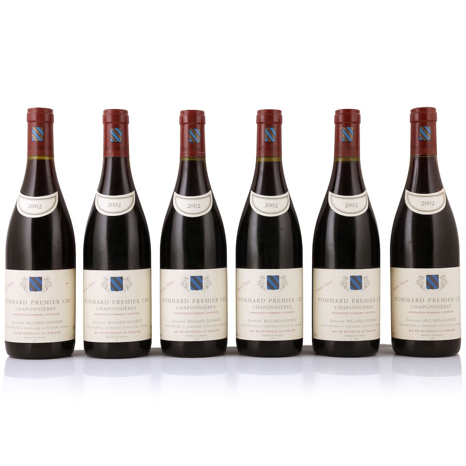Domaine Billard-Gonnet, Pommard 1er Cru Chaponnières Vieilles Vignes, 2002 (12 x 750ml) - 2