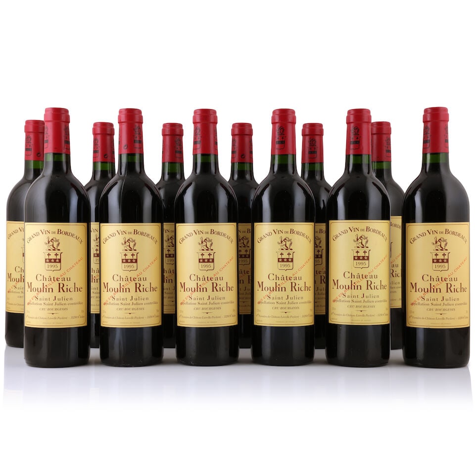 Château Moulin Riche, 1995 (32 x 750ml) - 2