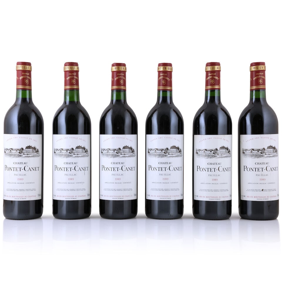 Château Pontet-Canet, 1989 (12 x 750ml) - 2