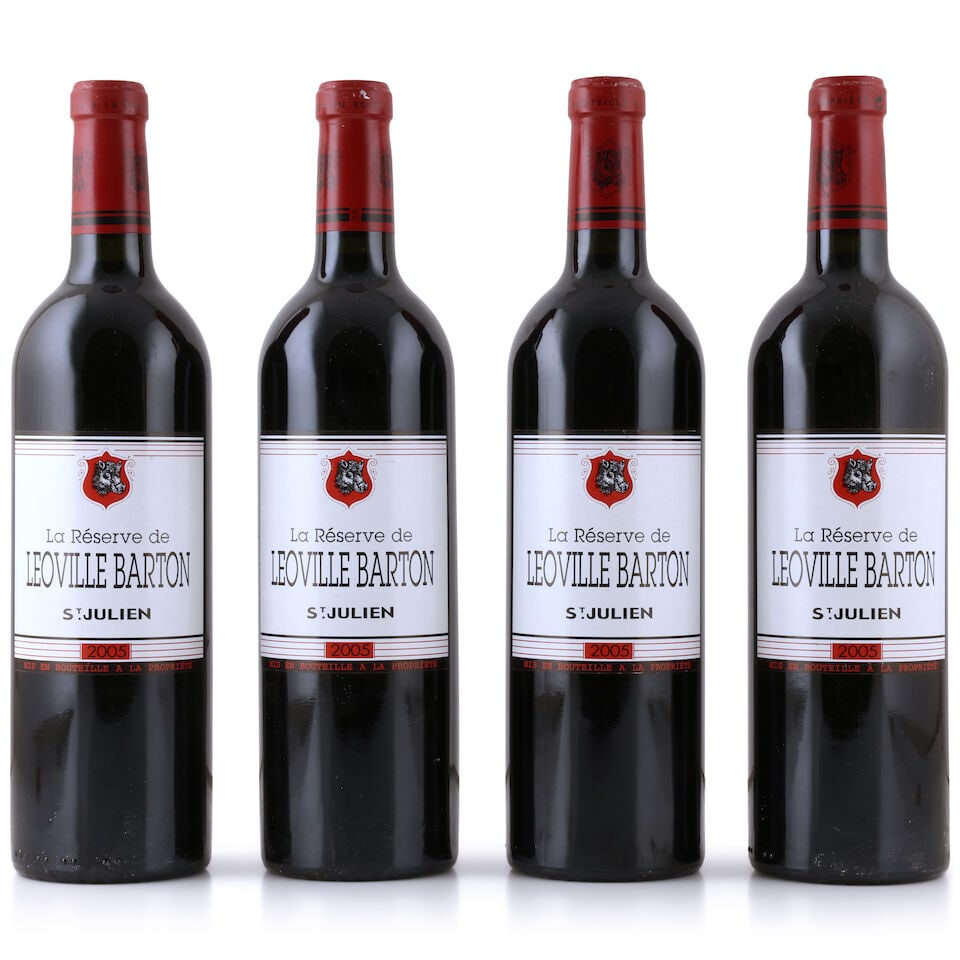 La Réserve de Léoville Barton, 2005 (4 x 750ml) La Réserve de Léoville Bart... (1 of 3)
