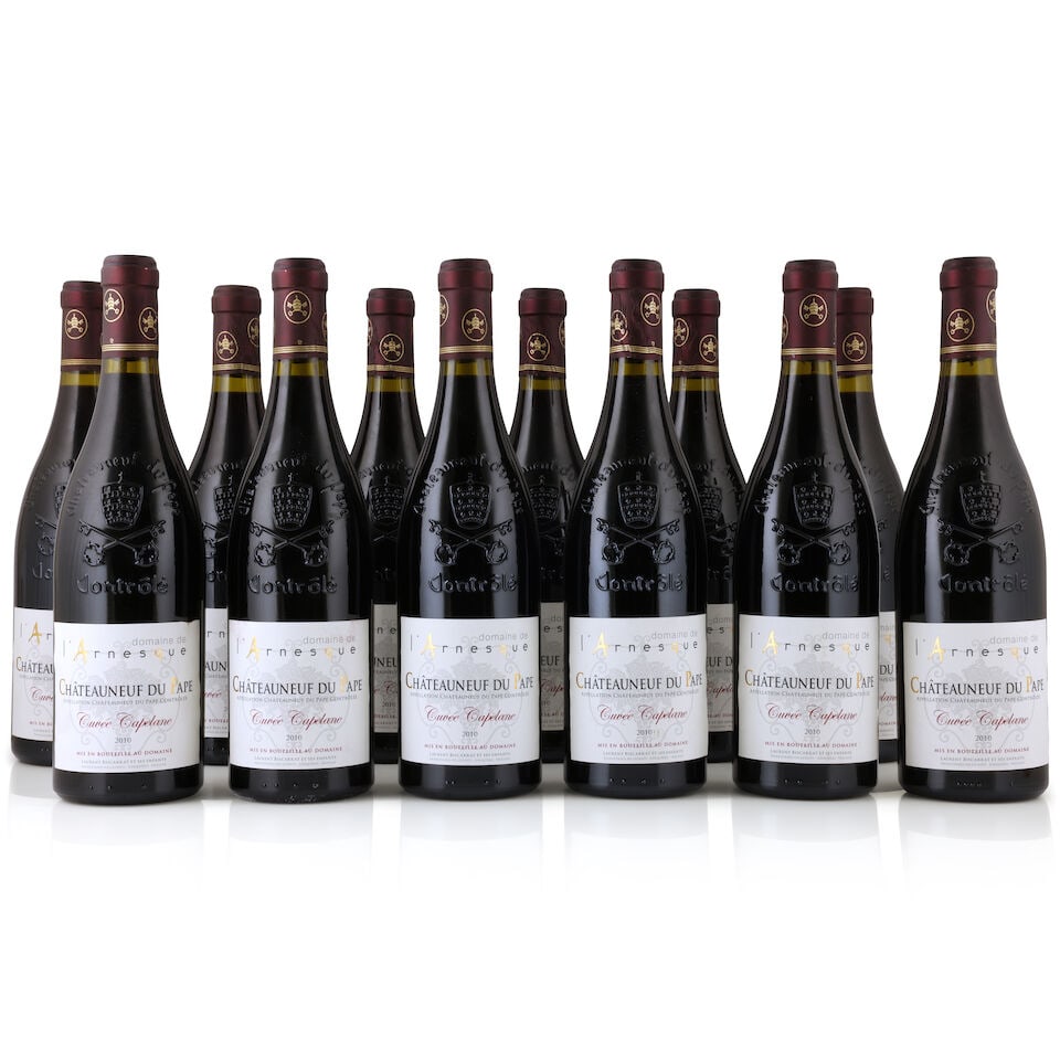 Domaine de l'Arnesque Châteauneuf-du-Pape Cuvee Capelane, 2010 (20 x 750ml) - 2