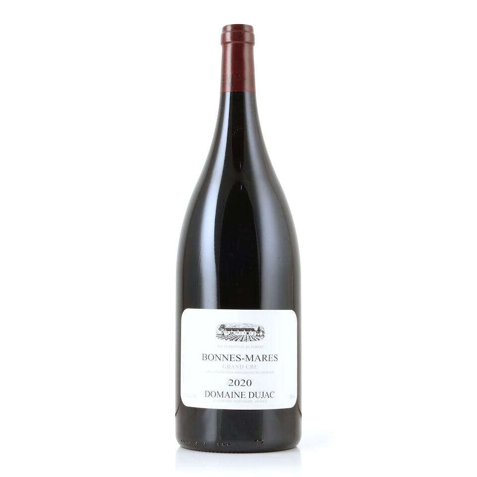 Domaine Dujac, Bonnes-Mares, 2020 (1 x 1500ml): Domaine Dujac, Bonnes-Mares, 2020 (1 x 1500ml) Region: Côte de Nuits Packaging: individual wooden case in original carton (damp-affected) This lot is subject to the following lot symbols: Δ 
