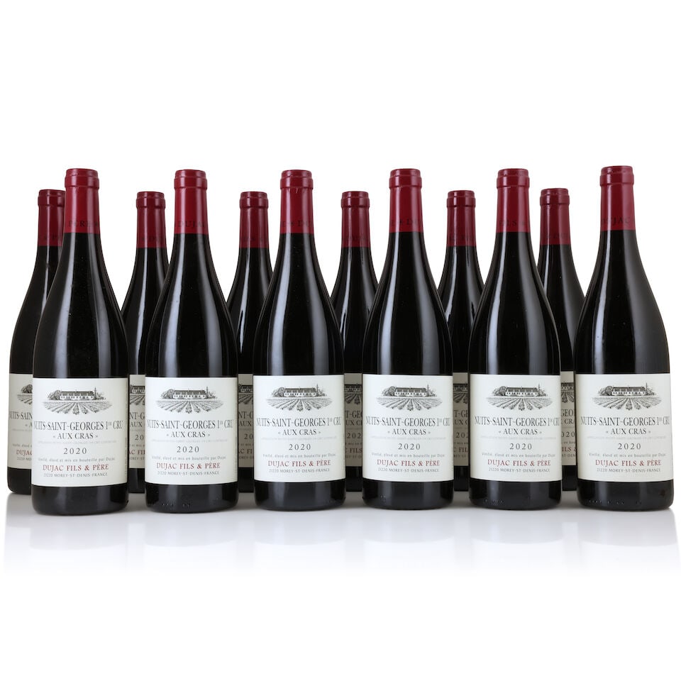 Dujac Fils & Père, Nuits-Saint-Georges 1er Cru Aux Cras, 2020 (12 x 750ml): Dujac Fils & Père, Nuits-Saint-Georges 1er Cru Aux Cras, 2020 (12 x 750ml) Region: Côte de Nuits Packaging: 2 x original cartons This lot is subject to the following lot symbols: Δ [