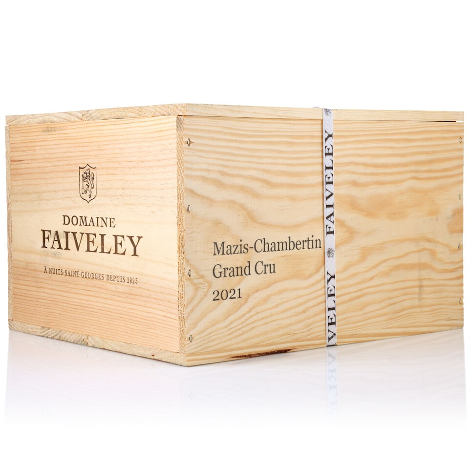 Domaine Faiveley, Mazis-Chambertin, 2021 (6 x 750ml): Domaine Faiveley, Mazis-Chambertin, 2021 (6 x 750ml) Region: Côte de Nuits Packaging: original wooden case This lot is subject to the following lot symbols: Δ Δ VAT at the prevailing ra