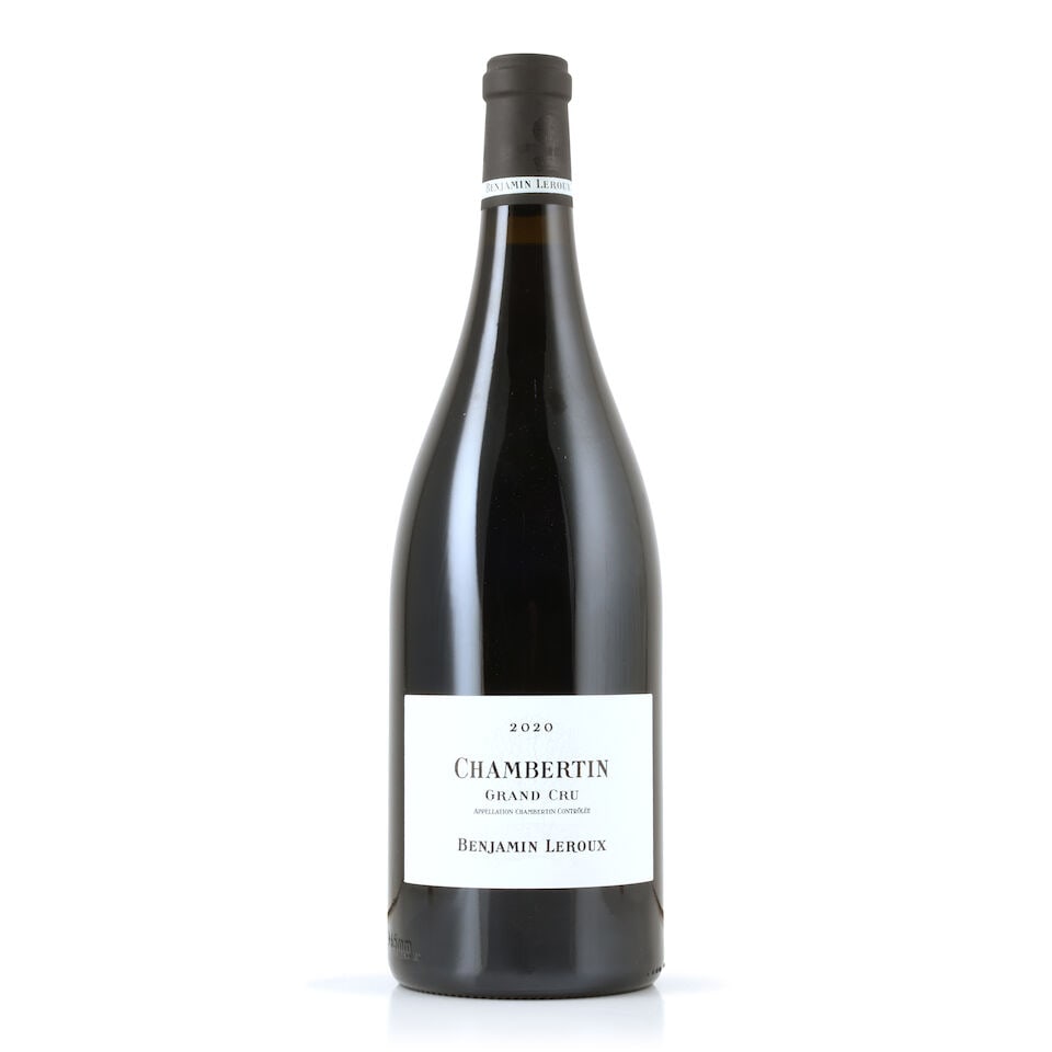 Benjamin Leroux, Chambertin, 2020 (1 x 1500ml): Benjamin Leroux, Chambertin, 2020 (1 x 1500ml) Region: Côte de Nuits Packaging: original carton This lot is subject to the following lot symbols: Δ Δ VAT at the prevailing rate on Hamme