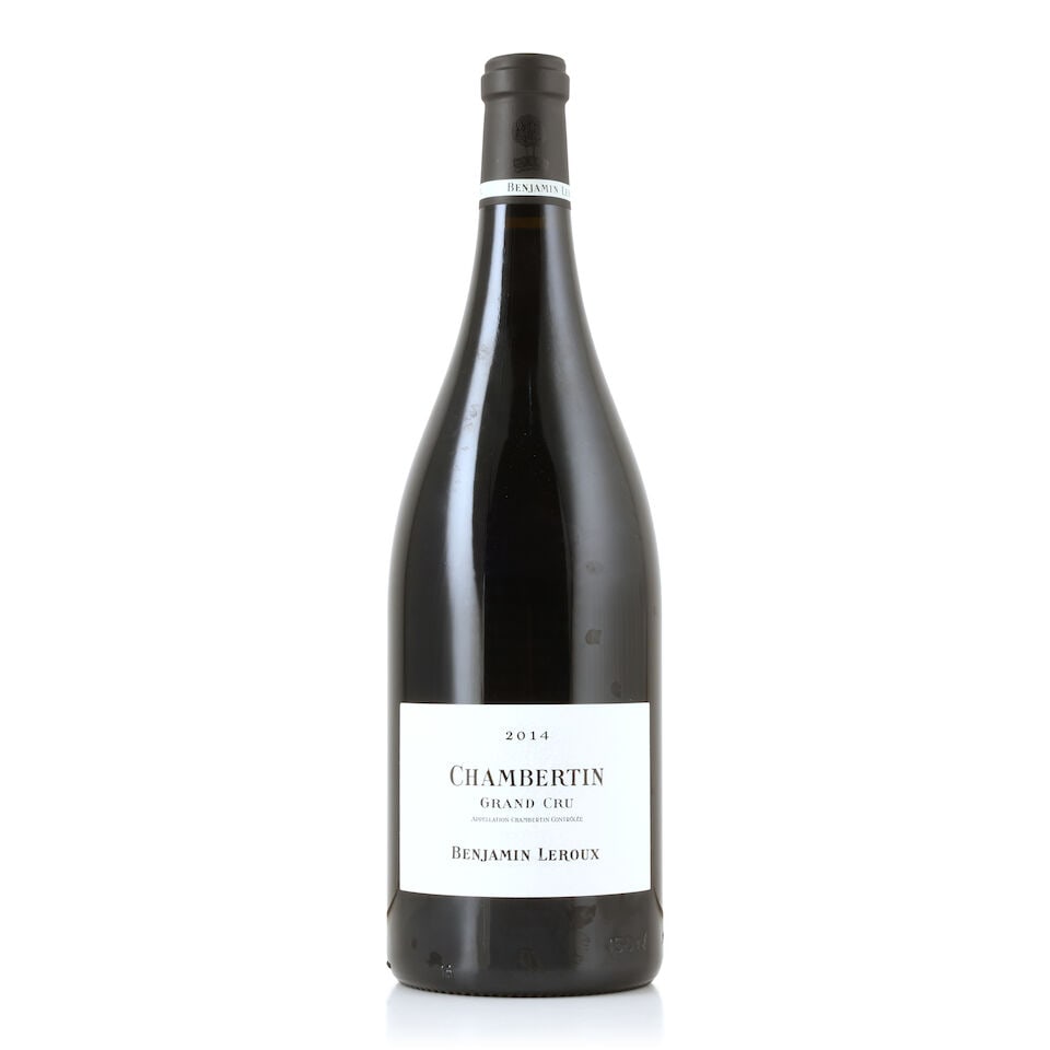 Benjamin Leroux, Chambertin, 2014 (1 x 1500ml): Benjamin Leroux, Chambertin, 2014 (1 x 1500ml) Region: Côte de Nuits Packaging: original carton This lot is subject to the following lot symbols: Δ Δ VAT at the prevailing rate on Hamme