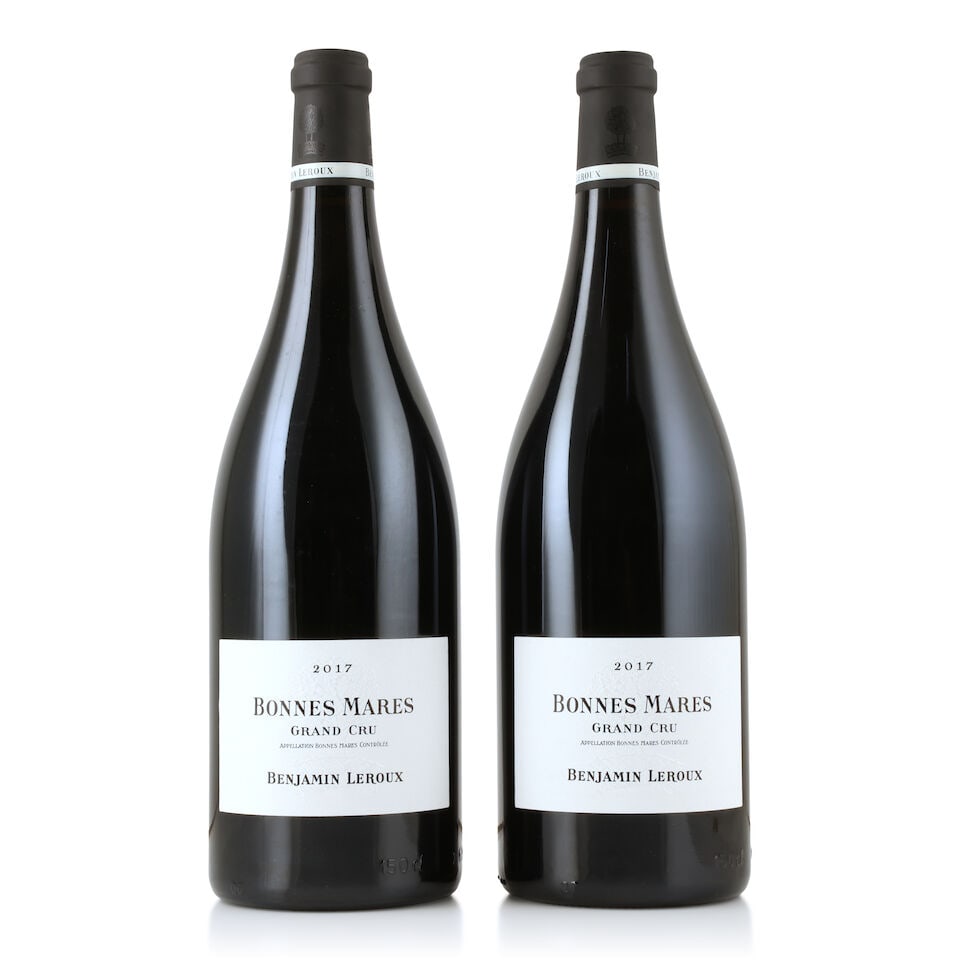 Benjamin Leroux, Bonnes Mares, 2017 (2 x 1500ml): Benjamin Leroux, Bonnes Mares, 2017 (2 x 1500ml) Region: Côte de Nuits Packaging: original carton This lot is subject to the following lot symbols: Δ Δ VAT at the prevailing rate on Ham