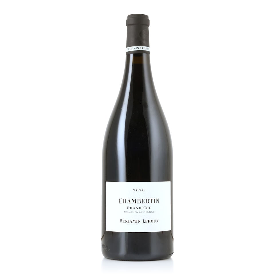 Benjamin Leroux, Chambertin, 2020 (1 x 1500ml): Benjamin Leroux, Chambertin, 2020 (1 x 1500ml) Region: Côte de Nuits Packaging: original carton This lot is subject to the following lot symbols: Δ Δ VAT at the prevailing rate on Hamme