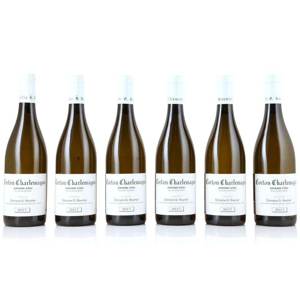 Domaine G. Roumier, Corton-Charlemagne, 2017 (6 x 750ml): Domaine G. Roumier, Corton-Charlemagne, 2017 (6 x 750ml) Region: Côte de Beaune White Packaging: original carton This lot is subject to the following lot symbols: Δ Δ VAT at the prevail