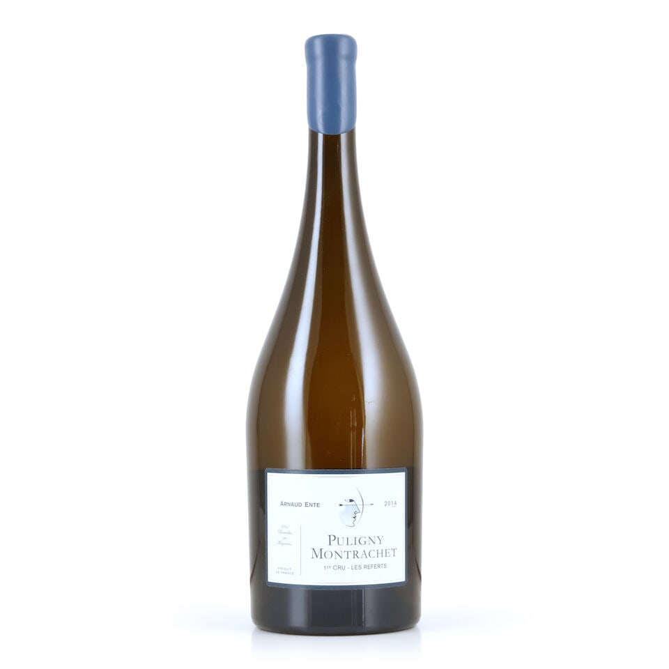Domaine Arnaud Ente, Puligny-Montrachet 1er Cru Les Referts, 2014 (1 x 1500ml): Domaine Arnaud Ente, Puligny-Montrachet 1er Cru Les Referts, 2014 (1 x 1500ml) Region: Côte de Beaune White Packaging: individual wooden case This lot is subject to the following lot symbols: 