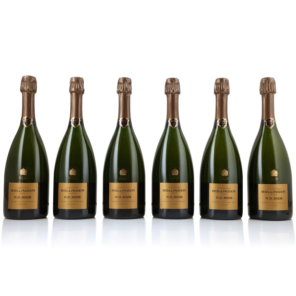 Bollinger, R.D., 2008 (6 x 750ml): Bollinger, R.D., 2008 (6 x 750ml) Region: Champagne Packaging: original wooden case in original carton Notes: disgorged October 2022 This lot is subject to the following lot symbols: Δ Δ VAT