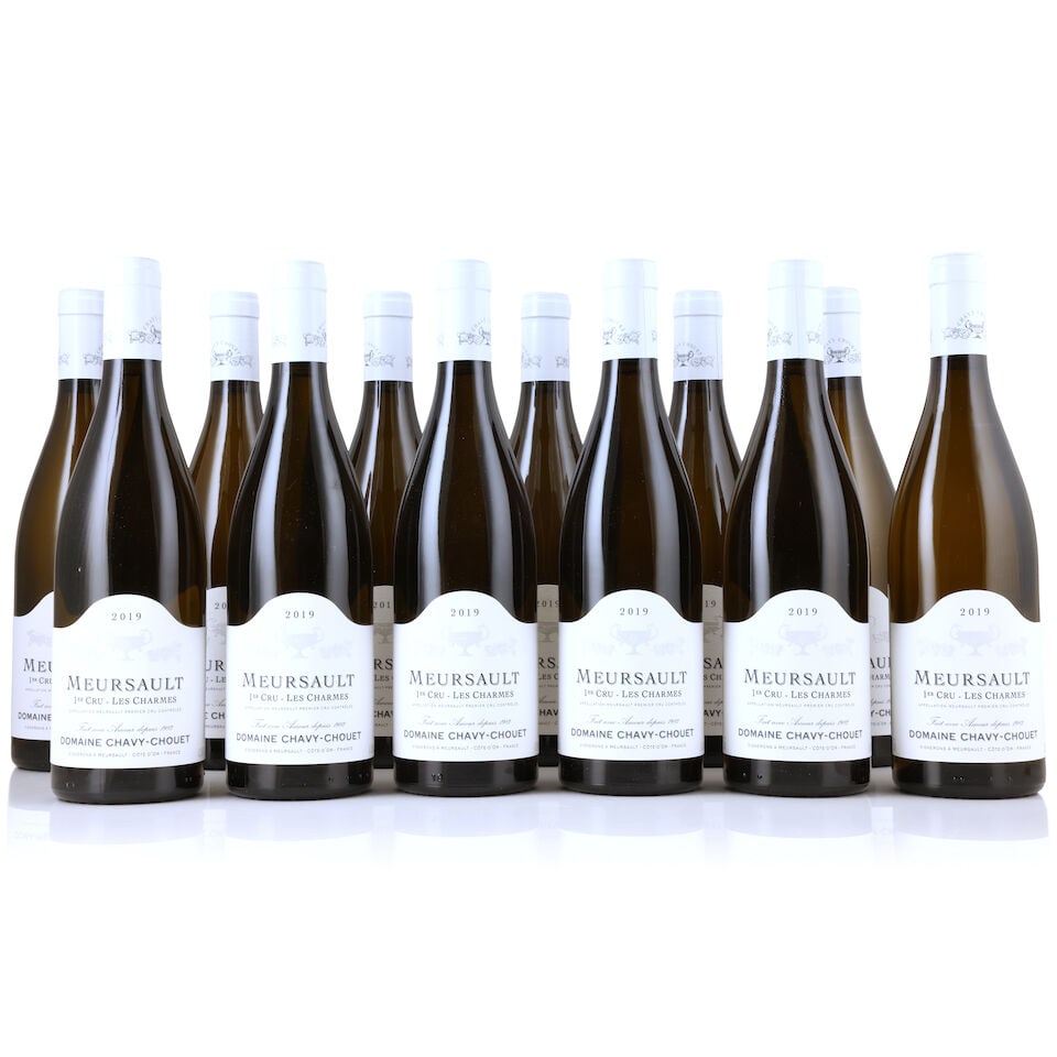 Domaine Chavy-Chouet, Meursault 1er Cru Les Charmes, 2019 (12 x 750ml): Domaine Chavy-Chouet, Meursault 1er Cru Les Charmes, 2019 (12 x 750ml) Region: Côte de Beaune White Packaging: original carton This lot is subject to the following lot symbols: Δ Δ VAT 