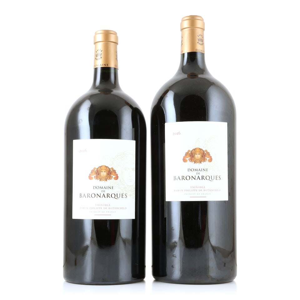Domaine de Baronarques, 2016 (1 x 5 litres) Domaine de Baronarques, 2016 (1 x 6 litres): Domaine de Baronarques, 2016 (1 x 5 litres) Region: Languedoc-Roussillon Packaging: individual wooden case Domaine de Baronarques, 2016 (1 x 6 litres) Region: Languedoc-Roussillon Packaging: individua