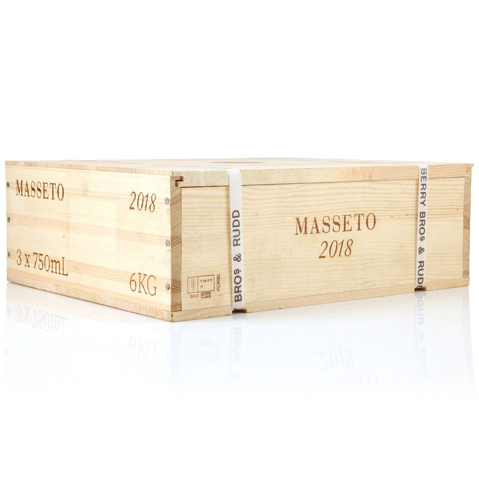 Masseto, 2018 (3 x 750ml) (1 of 1)